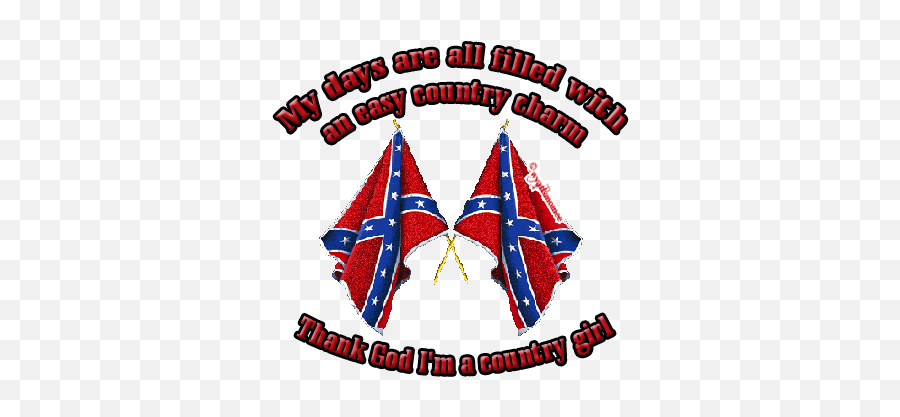 Top Redneck Crazy Stickers For Android Ios - Country Girl With Confederate Flag Emoji,Redneck Emoji