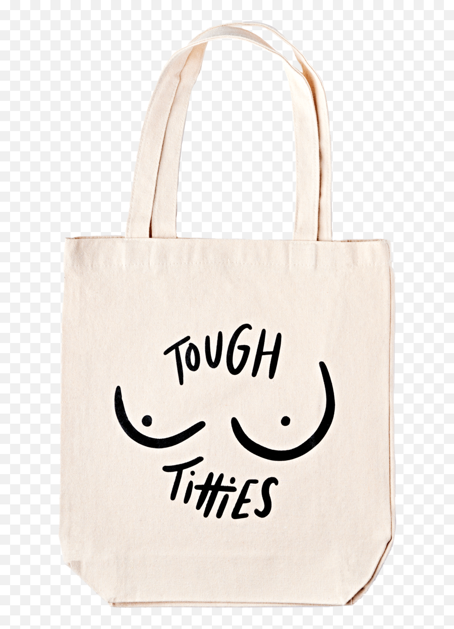 Tough Titties Tote U2014 Emma Hands Emoji,Tt Emoticon