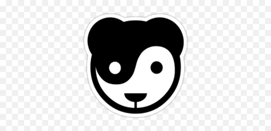 Chinese Yin Yang - Clipart Best Imagenes De Tumblr De Pandas Emoji,Yin Yang Emoticon
