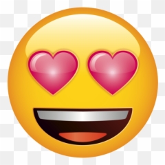 Emoji - Black Heart Eyes Emoji,Rainbow Hearts Emoji