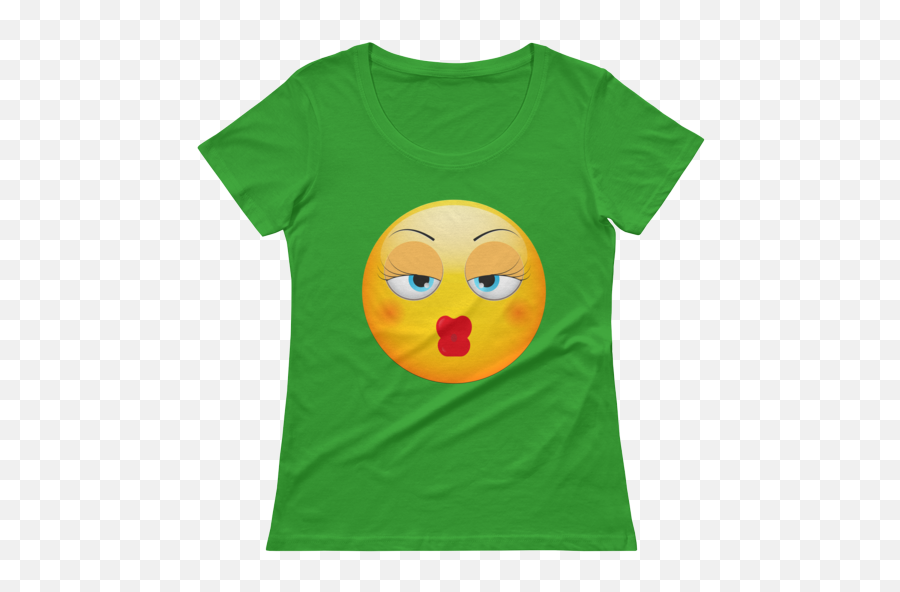 2020 Fashion Trends Ladiesu0027 Baby Kiss Emoji Scoopneck T - Shirt What Devotion Devotional Fashion Online Shop Happy,Apple Kiss Emoji