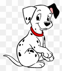 Dirty Dog Clipart - 101 Dalmatians Puppy Drawing Emoji,Dog Bone Emoji