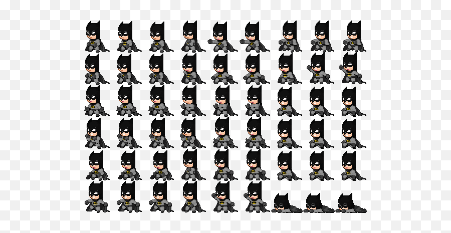 Batman Inspired Sv Battler - Rpg Maker Mv Batman Emoji,Batman Emoticon