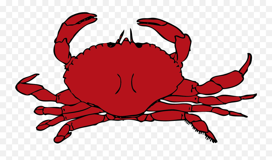 Crab Clip Art Cartoon Free Clipart Images 3 - Crab Clipart Png Emoji,Crab Emoji