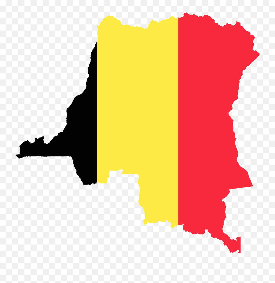 Flag Map Of The Congo Free State - Congo Flag On Country Emoji,Congo Flag Emoji