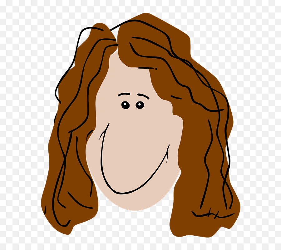 Free Curly Hair Illustrations - Character With Brown Hair Emoji,Hug Animated Emoticon