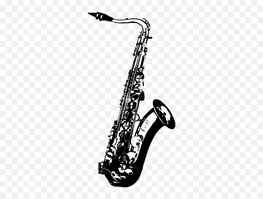 Clarinet Vector Small Picture - Tenor Saxophone Clipart Emoji,Violin Trumpet Saxophone Emoji