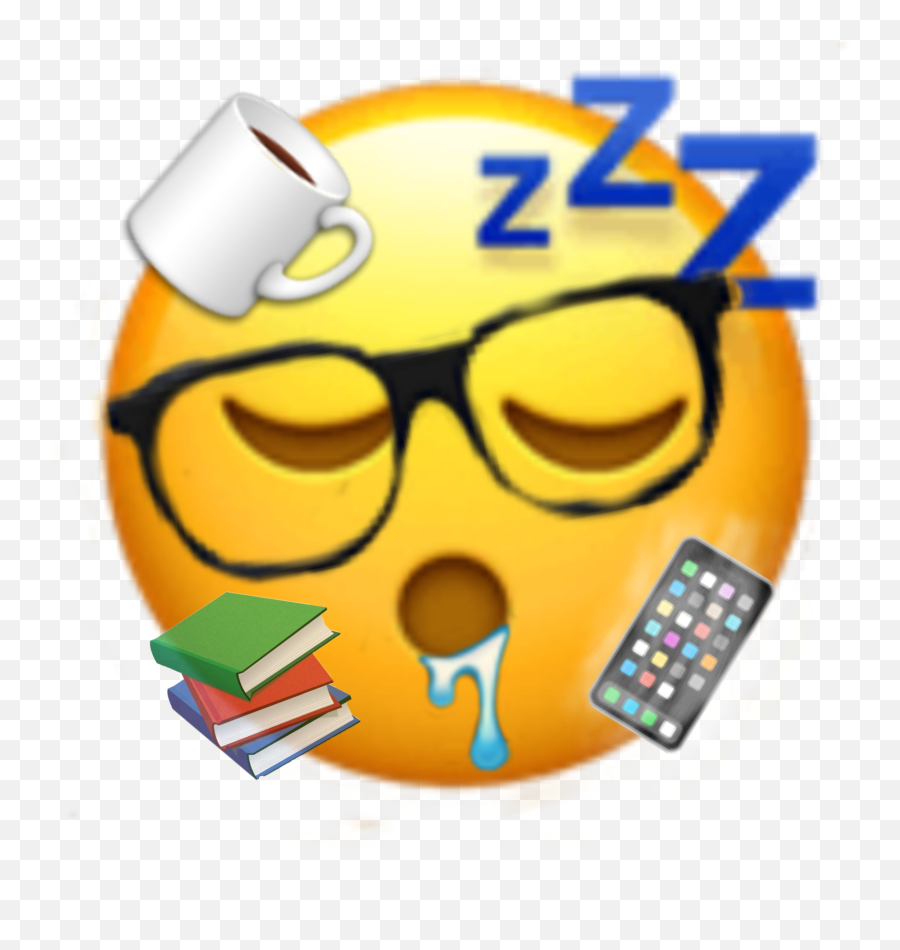 The Newest Study Stickers - Zzz Emoji,Emoji Studying