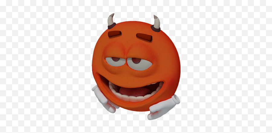 Smiley Evil Emoticon - Free Image On Pixabay Cartoon Emoji,Emoji Pumpkin