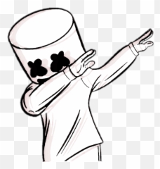Marshmello Marshmello - Marshmello Vector Emoji,Marshmello Emoji