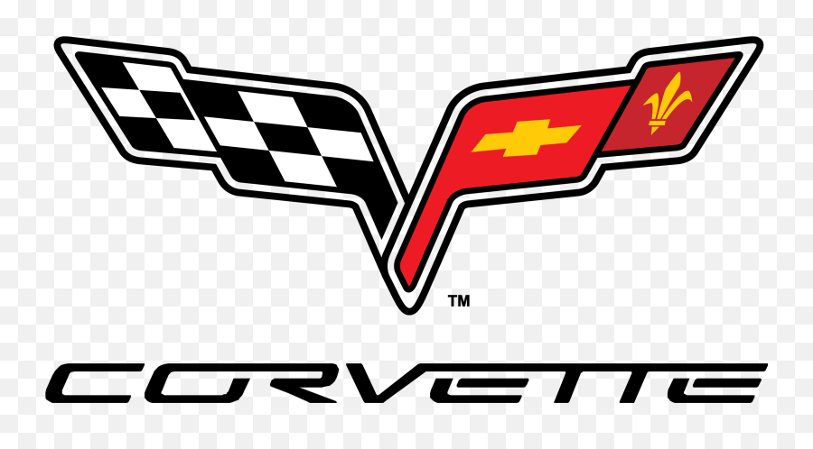 Corvette Stingray Drawing Free Download On Clipartmag - Corvette Logo Emoji,Chevy Emojis