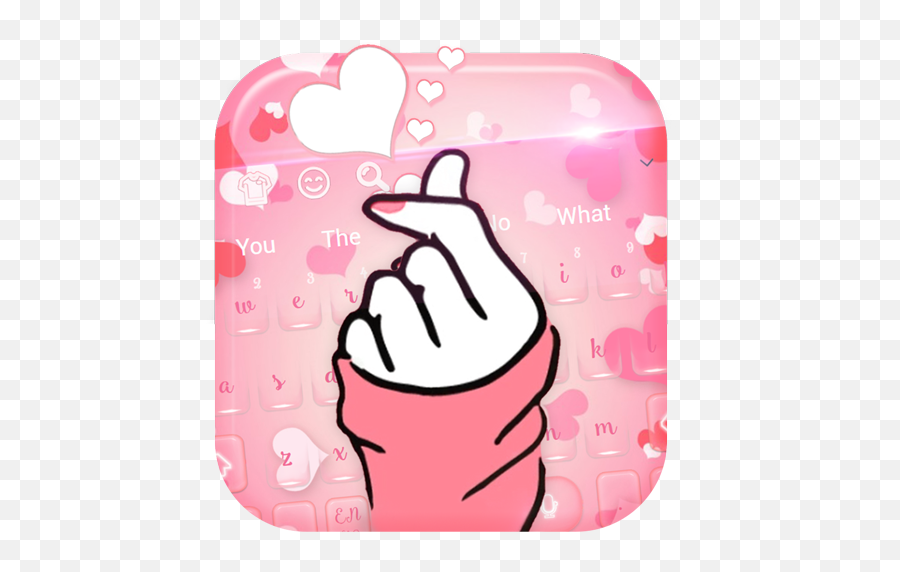 Glossy Love 3d Keyboard - Google Playu0027d Ttbiqlr Kpop Kézjelek Emoji,Ice Cream Sundae Emoji