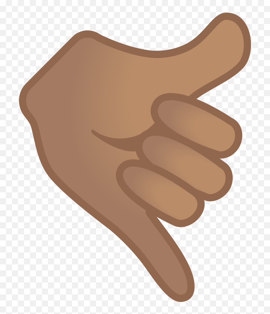 Call Me Hand Medium Skin Tone Icon - Whatsapp Emoji Hands Png,Ok Hand Emoji