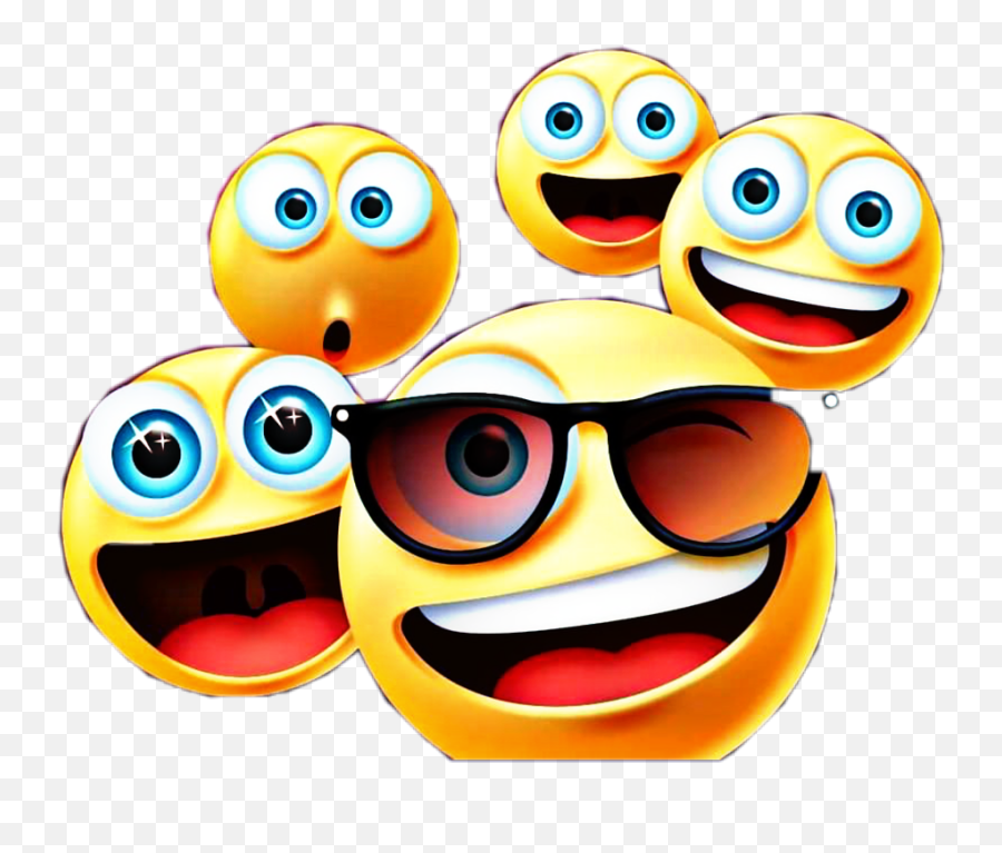 Family Emoji Sticker - Happy Emoji Group,Family Emoji