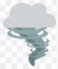 Tornado Emoji Clipart - Emoji Tornado,Tornado Emoji