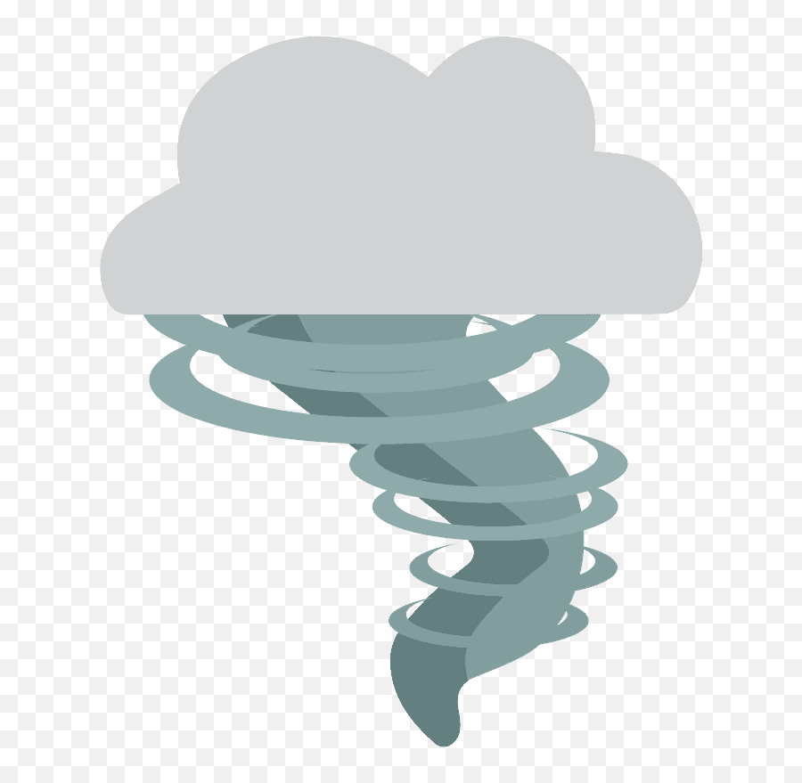 Tornado Emoji Clipart - Emoji Tornado,Tornado Emoji