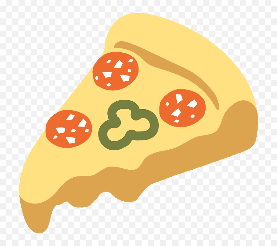Pizza Emoji Clipart - Pizza Emoji De Google,Pancakes Emoji