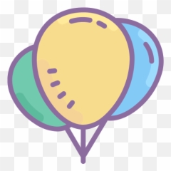 Party Balloons Icon - Free Download PNG and Vector Toy Emoji