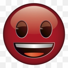 Emoji - Blue Smiley Face