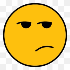 Happy Sad Angry Confused Face - Smiley Emoji,Horny Emoji
