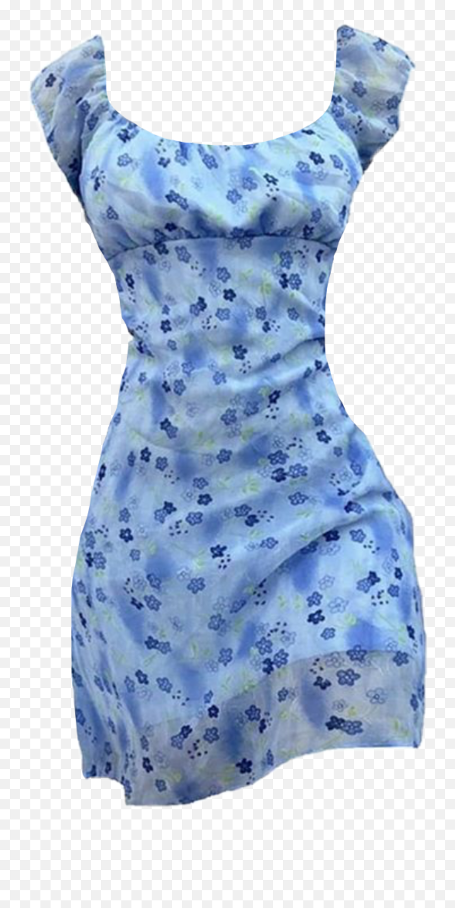 Png Dress Soft Blue Sticker - Basic Dress Emoji,Blue Emoji Outfit