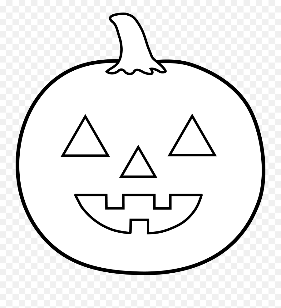 Pumpkin Faces Banner Black And White - White Jack O Lantern Clipart Emoji,Emoji Pumpkin Faces