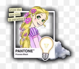 Freetoedit Rapunzel Tangled Pantone - Gaten Matarazzo Emoji