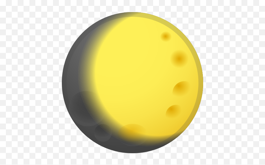 Waxing Gibbous Moon Emoji - Circle,Lacrosse Emoji