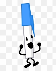 Pen - Battle For Bfdi Pen Emoji,Emoji Pen And Two Faces