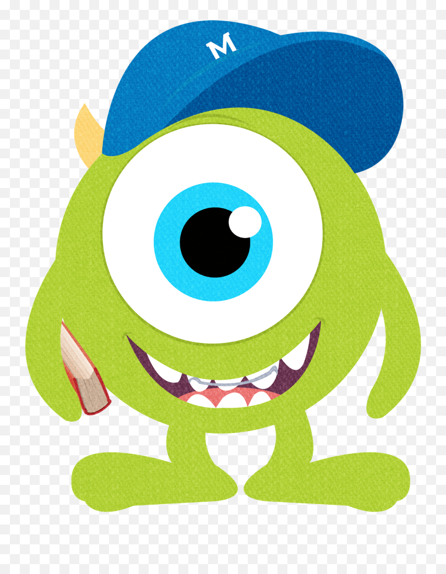 Monsters Clipart Numbers Mike Inc - Hammersmith Emoji,Mike Wazowski Emoji