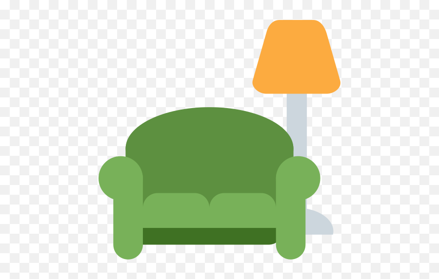 Couch And Lamp Emoji Meaning With Pictures - Couch Emoji,Couch Emoji