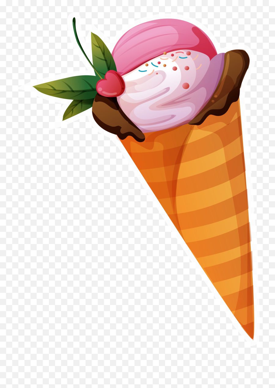 Ice Cream Png Image - Icon Ice Cream Favicon Emoji,Ice Cream Sundae Emoji 2