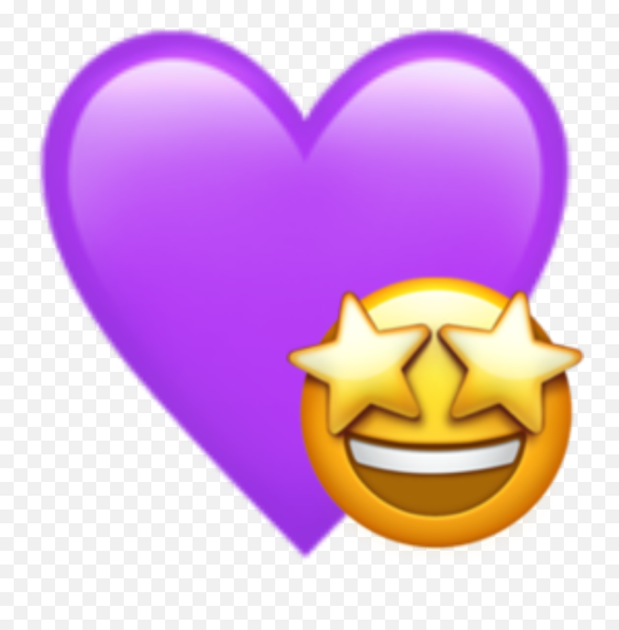 Purpleemojistarface - Sticker By Josephine Smiley Emoji,Star Face Emoji