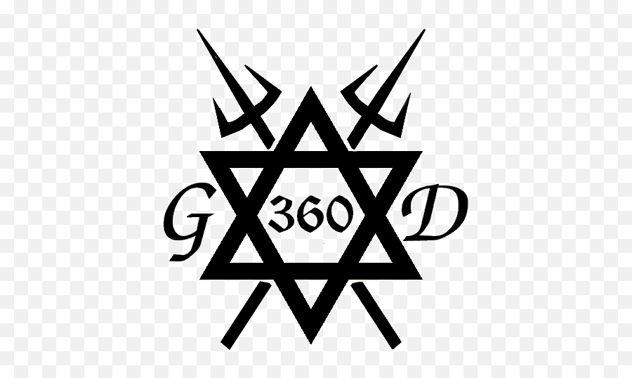 The Star Of David - Gangster Disciples Logo Emoji,Jewish Star Emoji