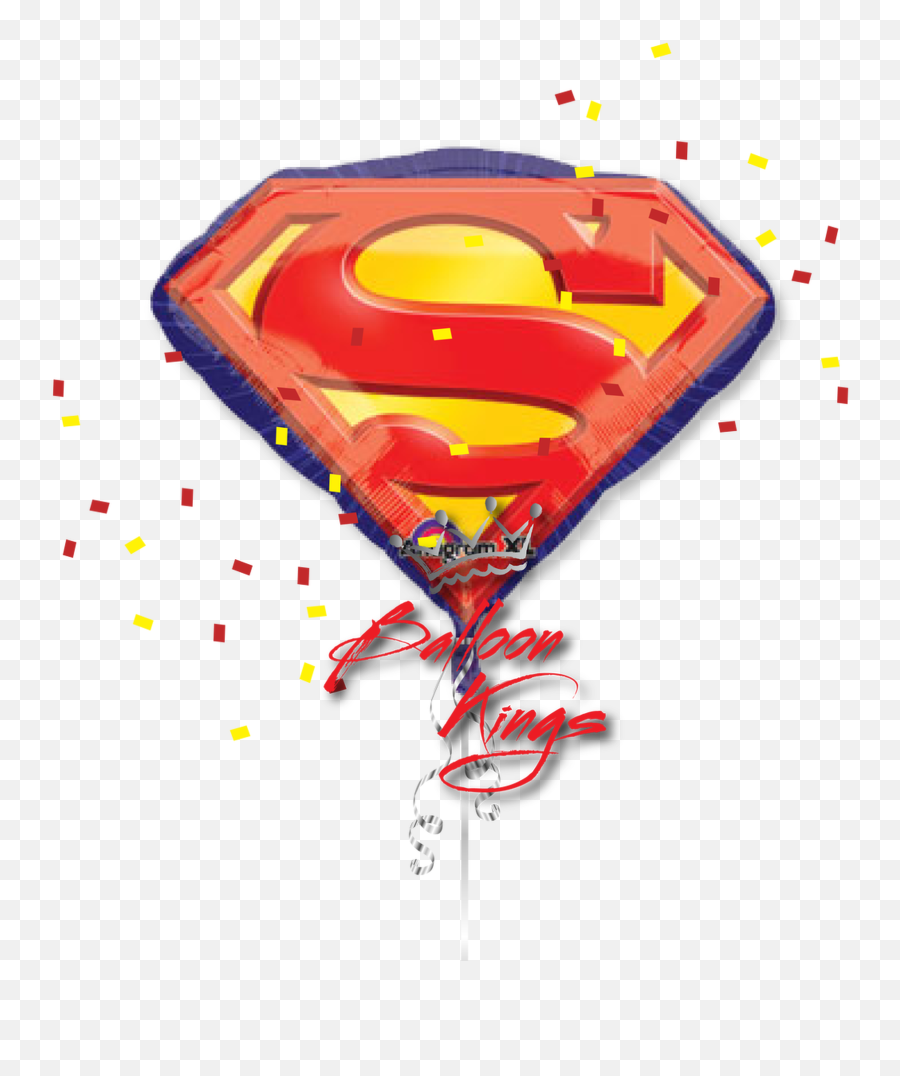 Superman Emblem - Superman Balloon Emoji,Martini Party Emoji