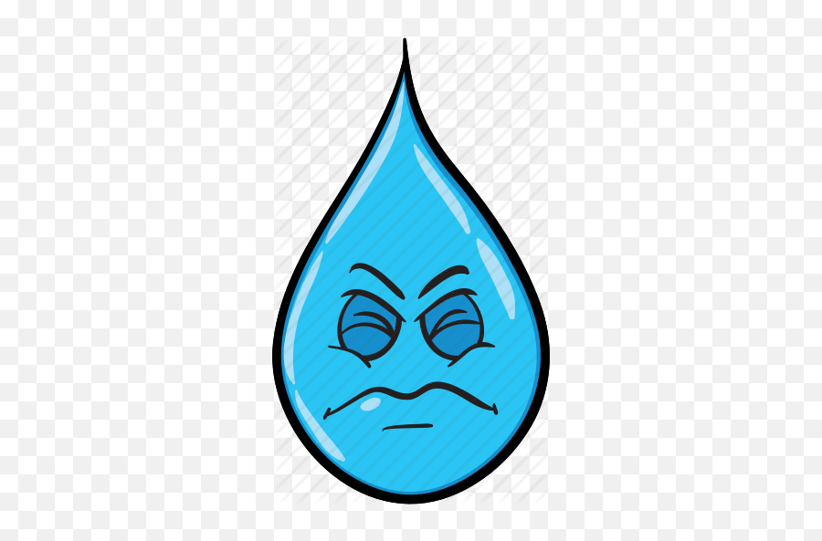 Rain Drop Emoji Cartoons - Clip Art,Rain Emoji