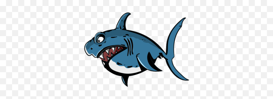 Angry Shark Fish Clipart Free Svg File - Shark Animated Emoji,Shark Emoji