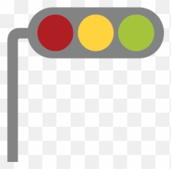 Horizontal Traffic Light Emoji For Facebook Email Sms - Clip Art