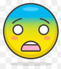 Fearful face emoji clipart Free download transparent PNG - Gurnick Academy Of Medical Arts