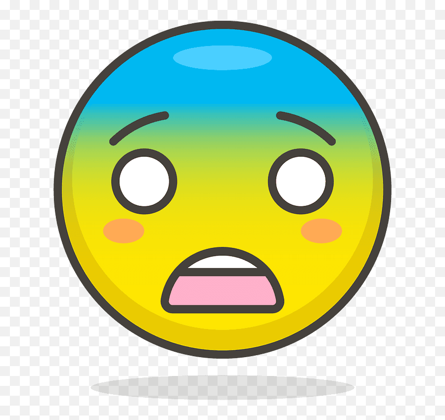 Fearful Face Emoji Clipart Free Download Transparent Png - Gurnick Academy Of Medical Arts,Fear Emoji