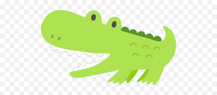Clipart Crocodile For Kids - Transparent Cute Alligator Clipart Emoji,Alligator Emoji