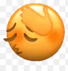 Embarrassed face emoji PNG file 10313702 PNG