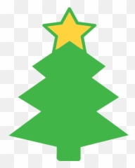 Christmas Tree Emoji For Facebook Email Sms - Simple