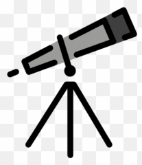 Telescope Emoji Clipart - Optical Telescope,Microscope Emoji