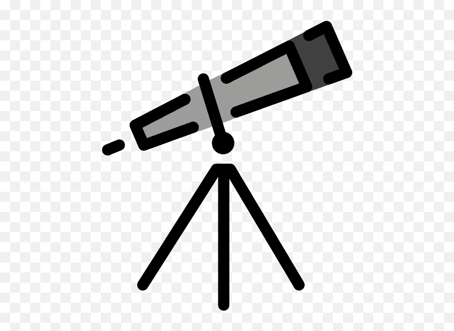 Telescope Emoji Clipart - Optical Telescope,Microscope Emoji