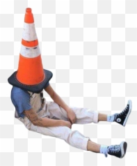 Traffic - Costume Hat Emoji,Traffic Cone Emoji