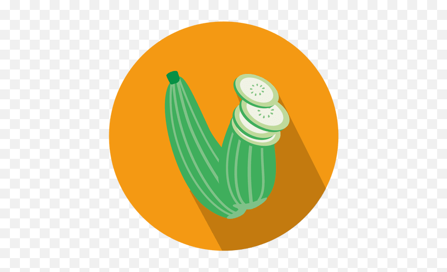 Zucchini Circle Icon - Zucchini Icon Png Emoji,Zucchini Emoji