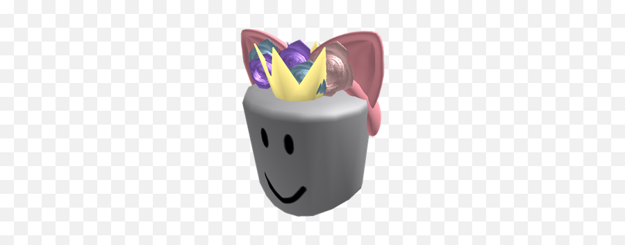 Kitty Flower Headband - Roblox Fictional Character Emoji,Kitty Emoticon