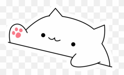 Bongo Cat Sticker - Cat Sticker Bongo Cat Emoji,Nyan Cat Emoji Google Chat