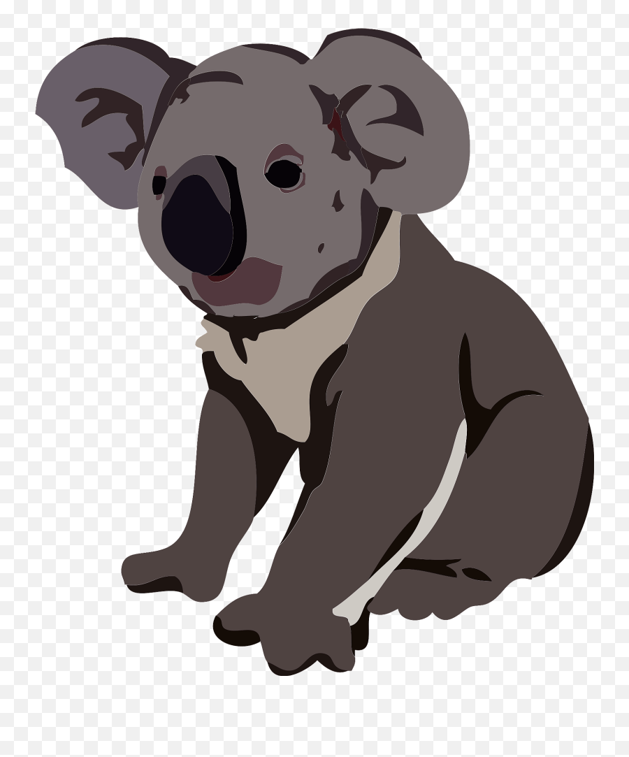 Koala Animal Clipart - Soft Emoji,Koala Bear Emoji